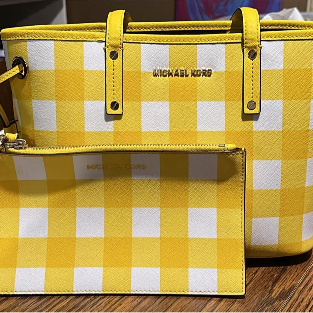 Michael Kors Handbag and Wristlet